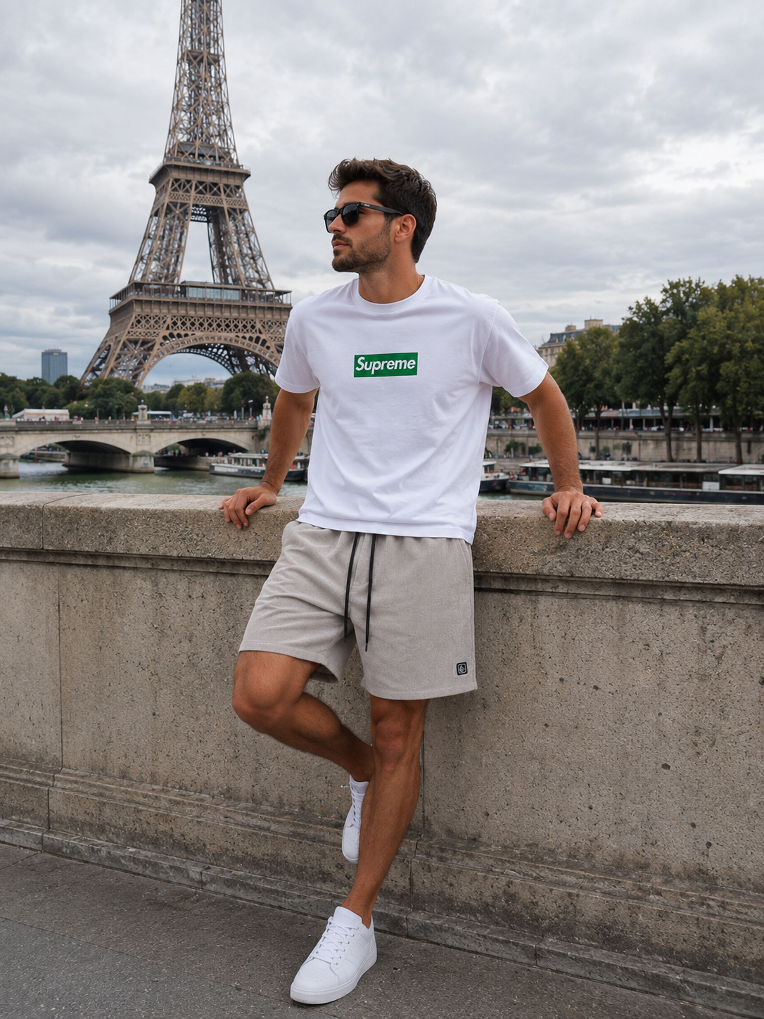 SHORT BULTIGER / HUESO TEXTURA