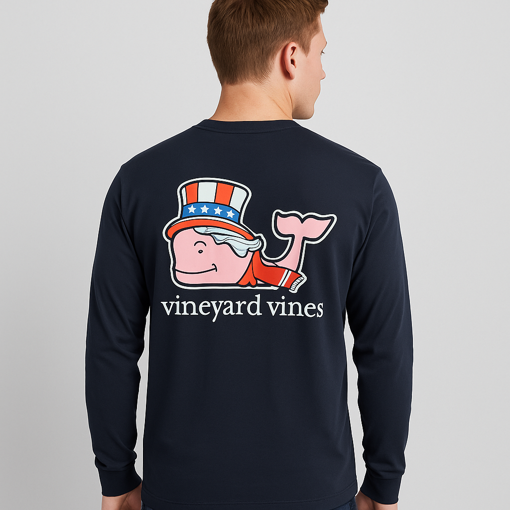 POLO MANGA LARGA VINEYARD / AZUL MARINO / CIRCO USA