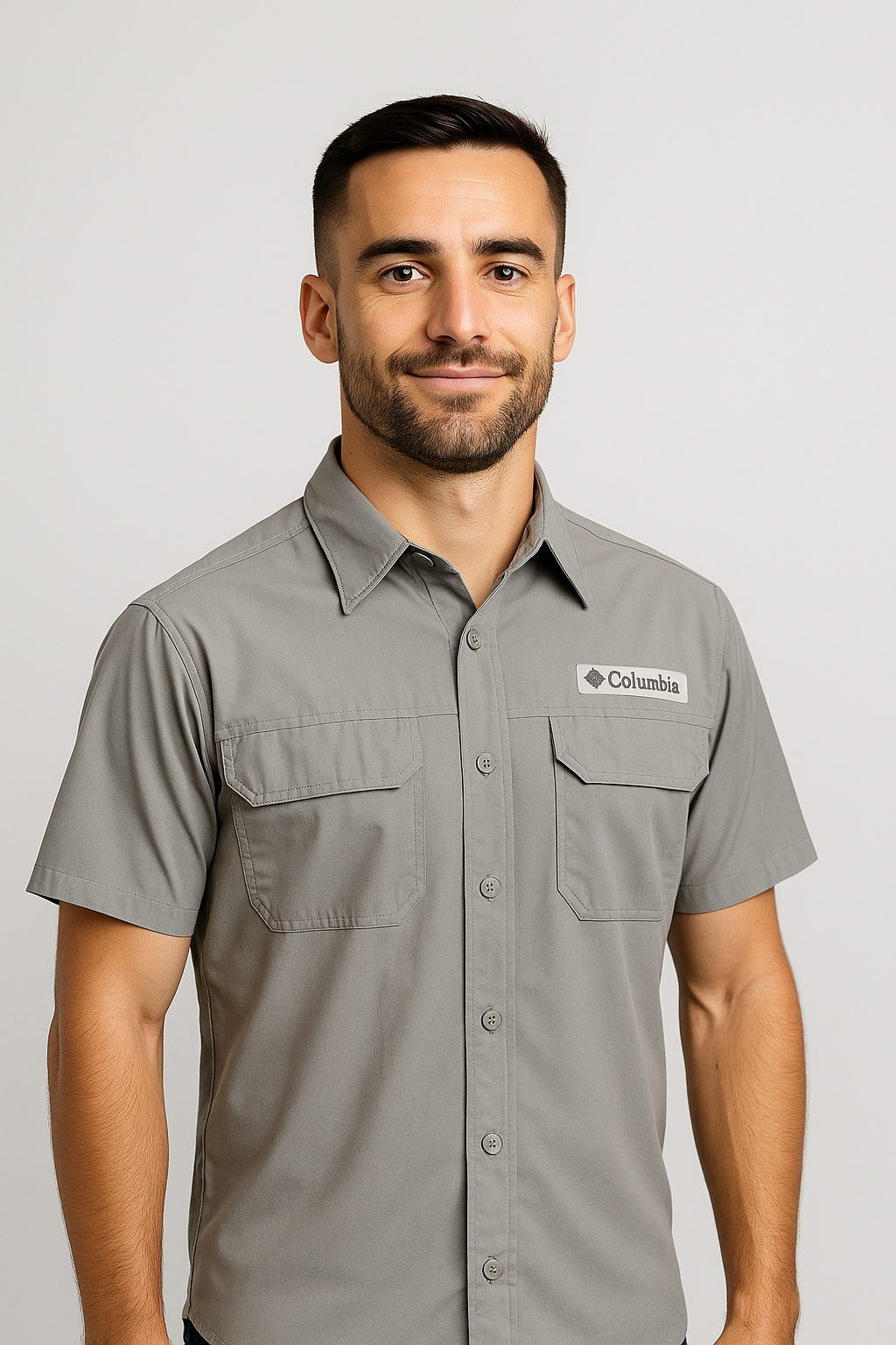 Camisa Columbia GRIS / Respirador