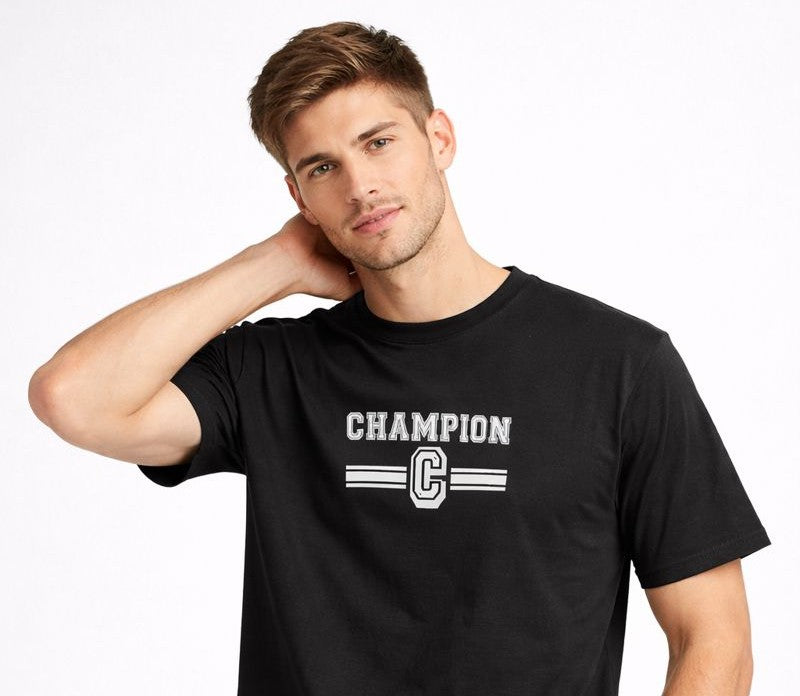 POLO CHAMPION NEGRO / -C-