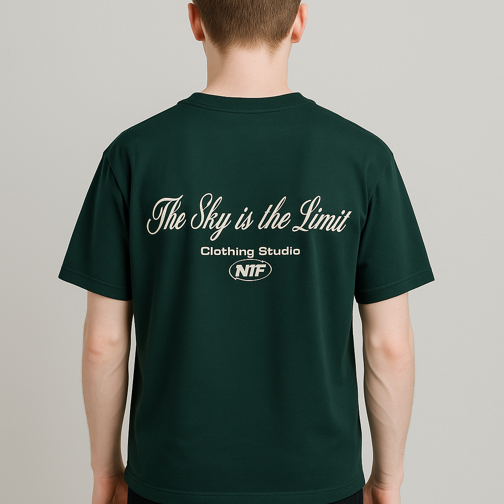 POLO BOXY FIT NTF / VERDE LOGOS BLANCO / EST 2023