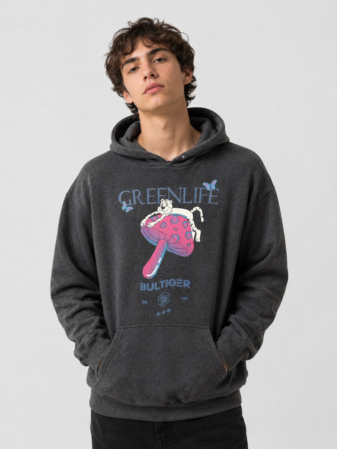 POLERA BULTIGER / GRIS / HONGO