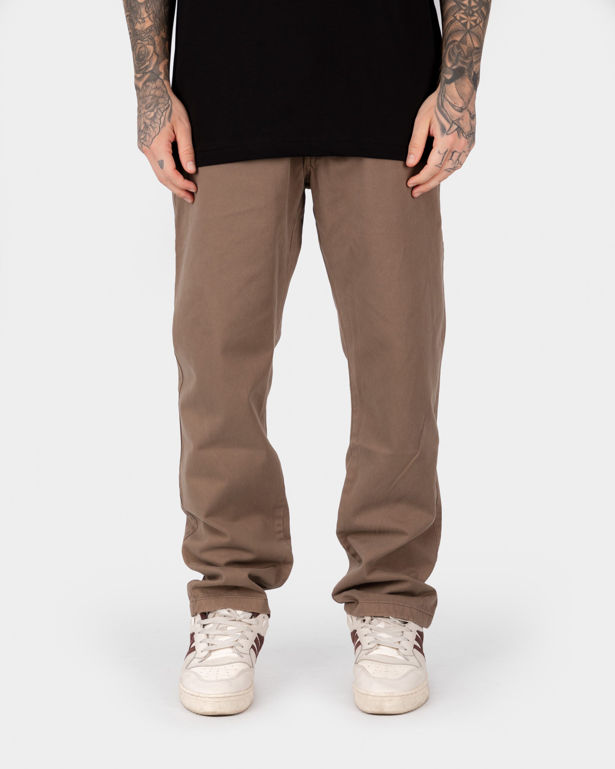 PANTALON CHINO PANT OVERTAKE / MARRON / TOPO