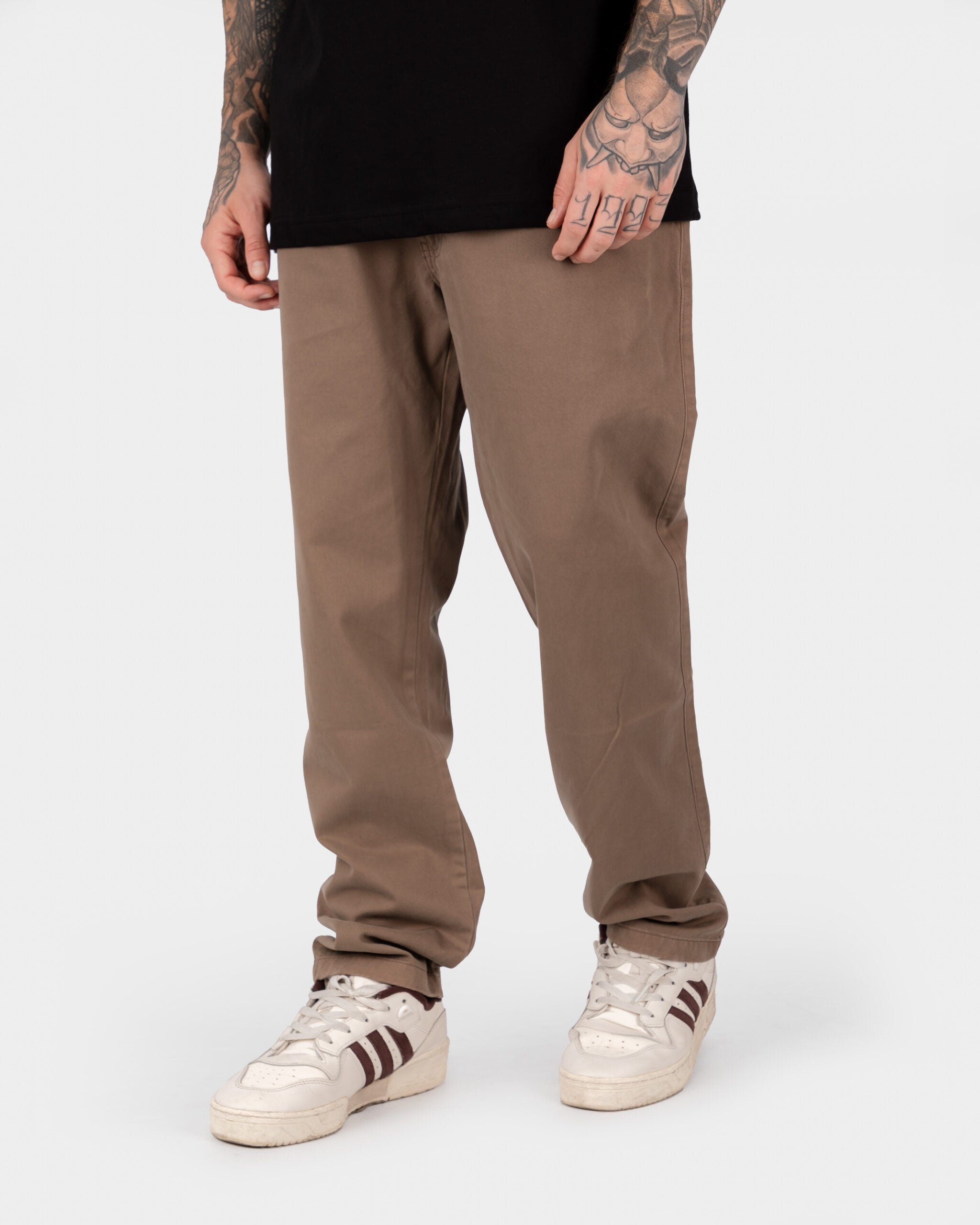 PANTALON CHINO PANT OVERTAKE / MARRON / TOPO