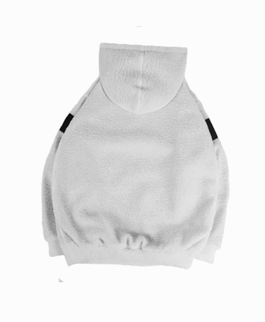 Polera Clan Felpuda White Coat