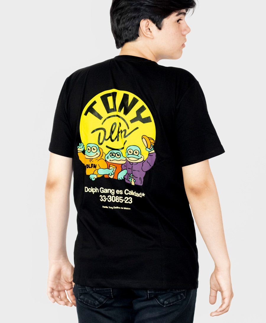 Polo Tony Delfino mx negro