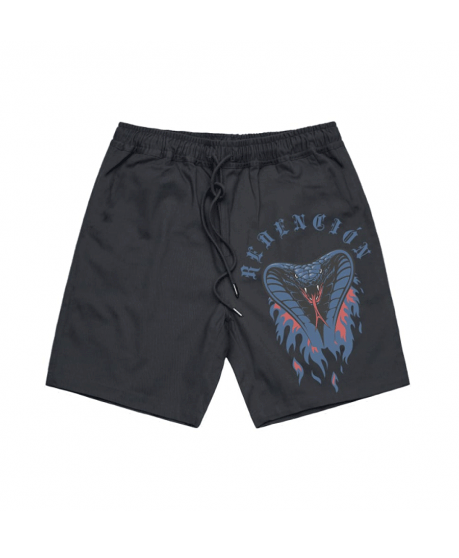 SHORT REDENCION- GRIS/COBRA