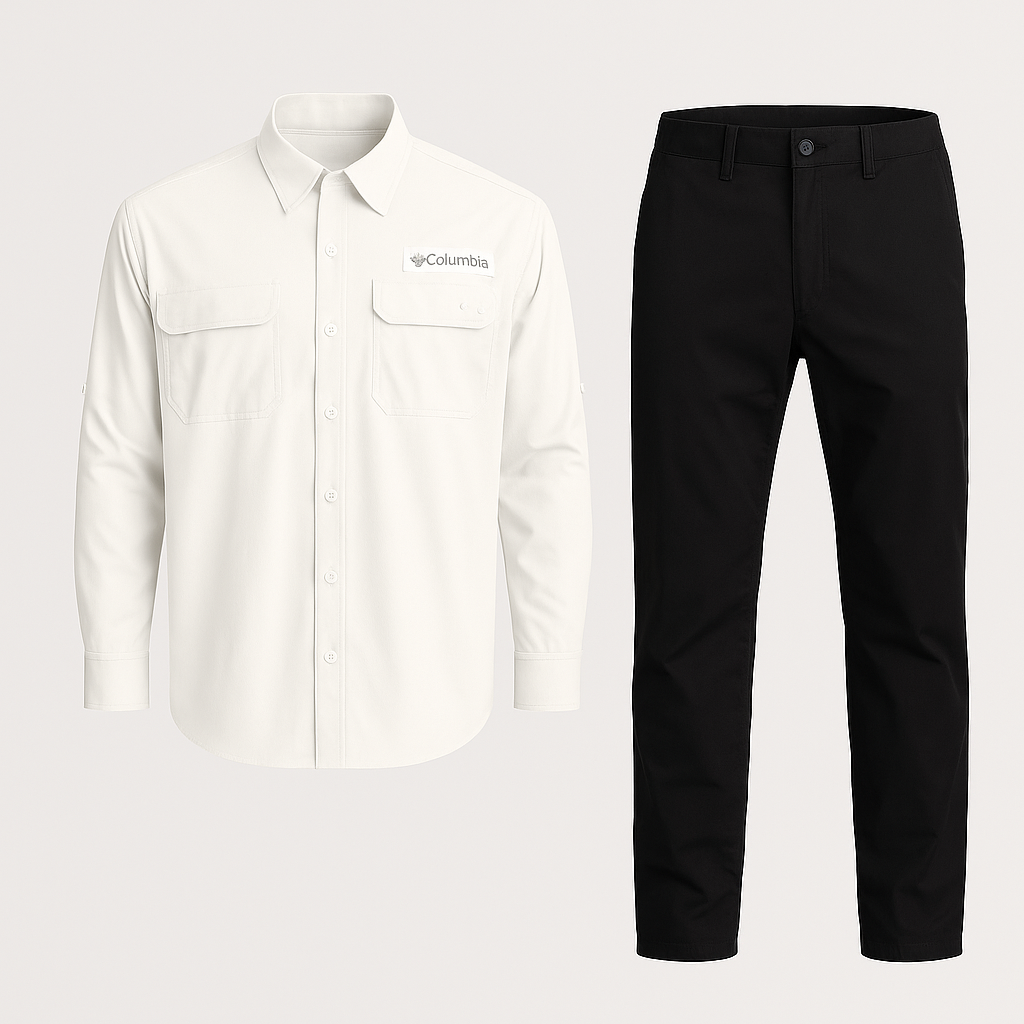 Pack camisa manga larga Columbia + Pantalón Overtake